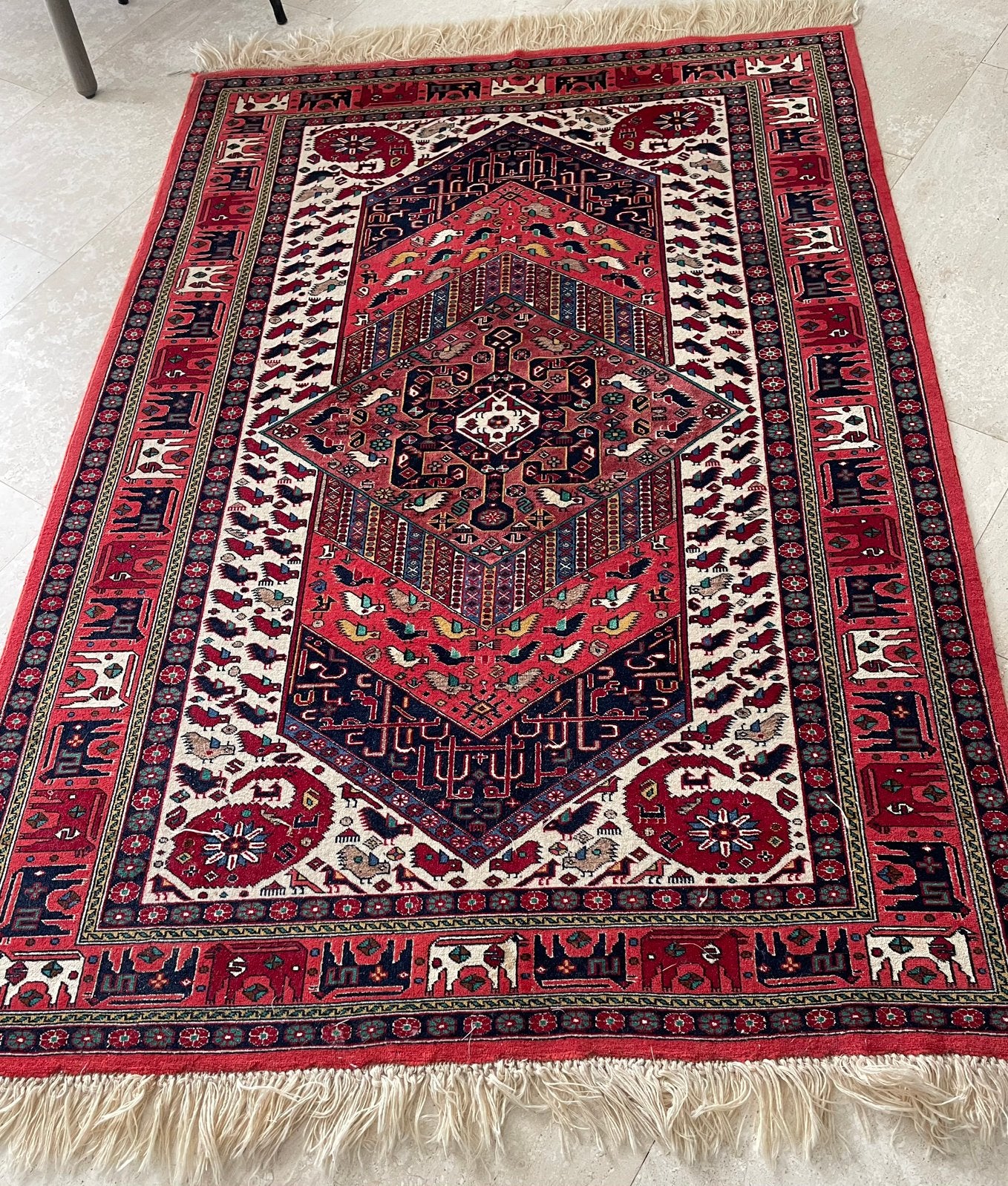 Nieuw Perzisch kleed - 189x138 cm, Ophalen of Verzenden, Nieuw, Rechthoekig, 200 cm of meer