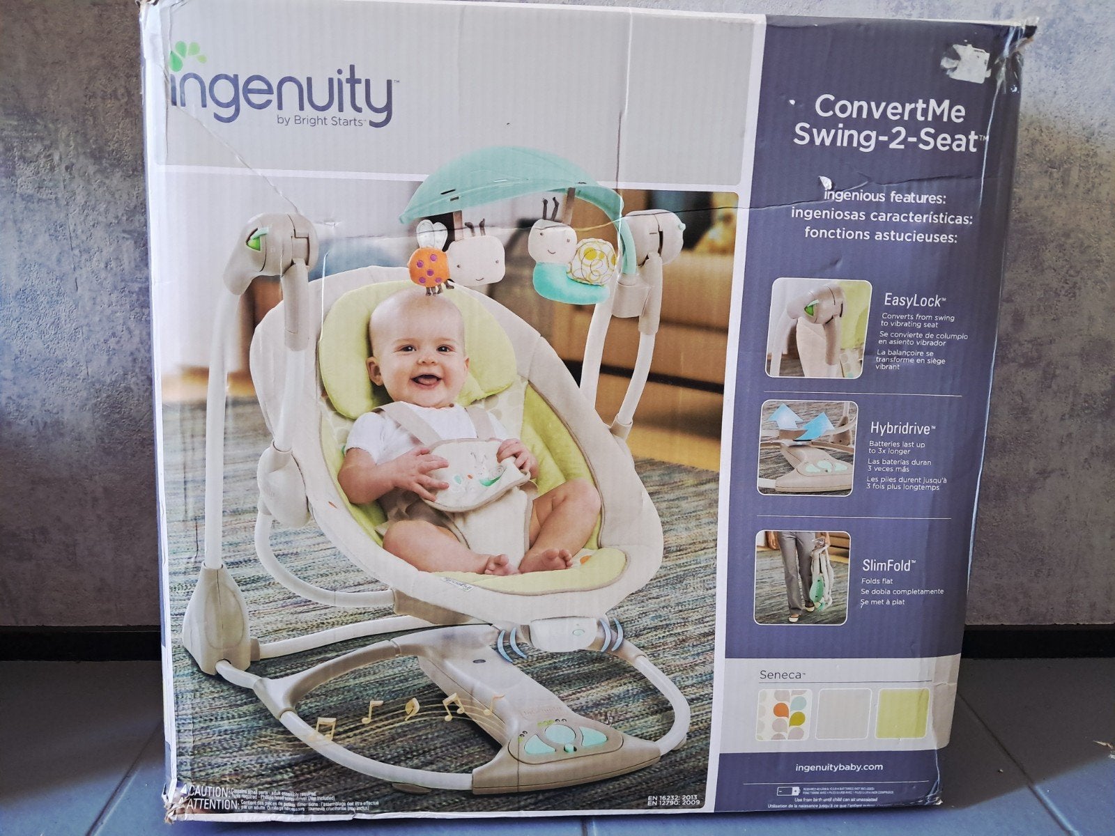 Ingenuity Babyschommel Swing Schommelstoel, Ophalen