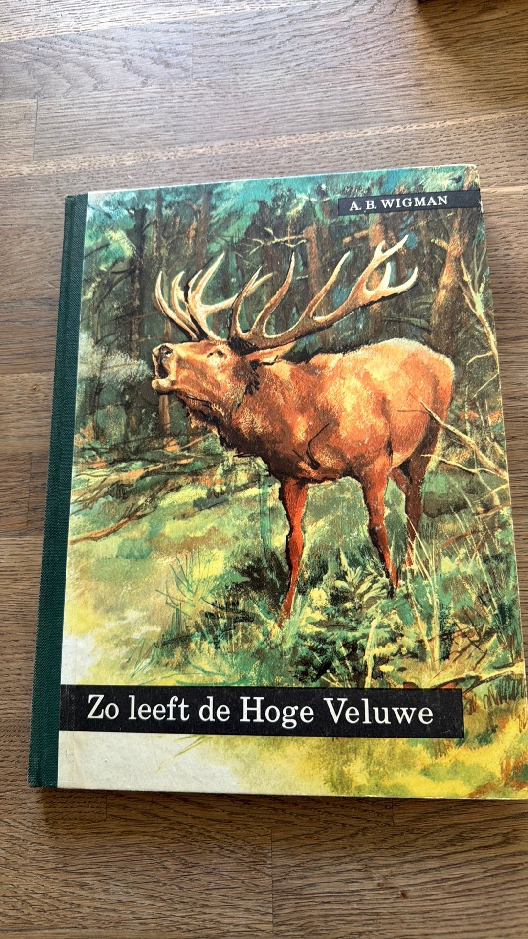 Zo leeft de Hoge Veluwe - A.B. Wigman, Ophalen of Verzenden, Gelezen, Plaatjesalbum