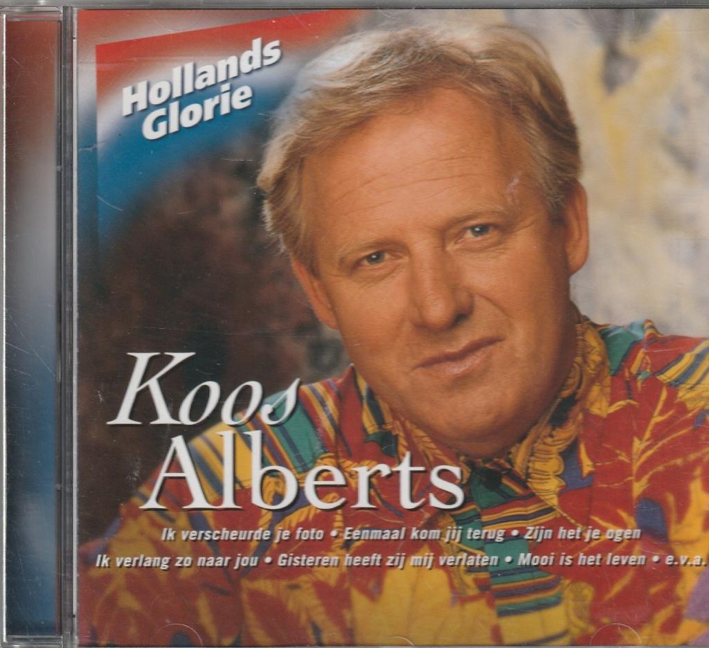 Hollands Glorie Koos Alberts, Verzenden, Zo goed als nieuw, Levenslied of Smartlap