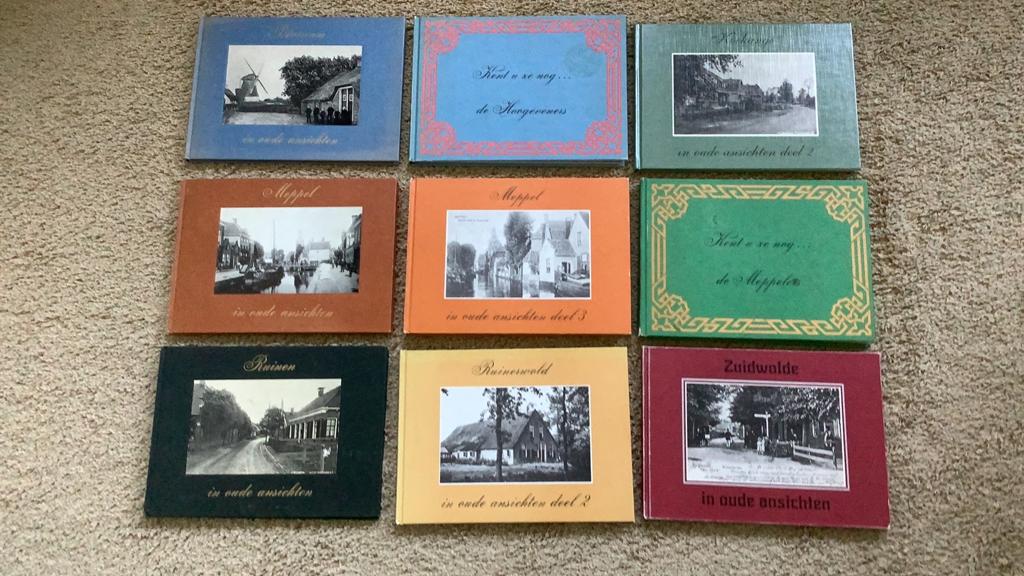 Europese Bibliotheek, 9x: Blaricum - Koekange - Ruinen -, Boeken, Ophalen of Verzenden, Zo goed als nieuw