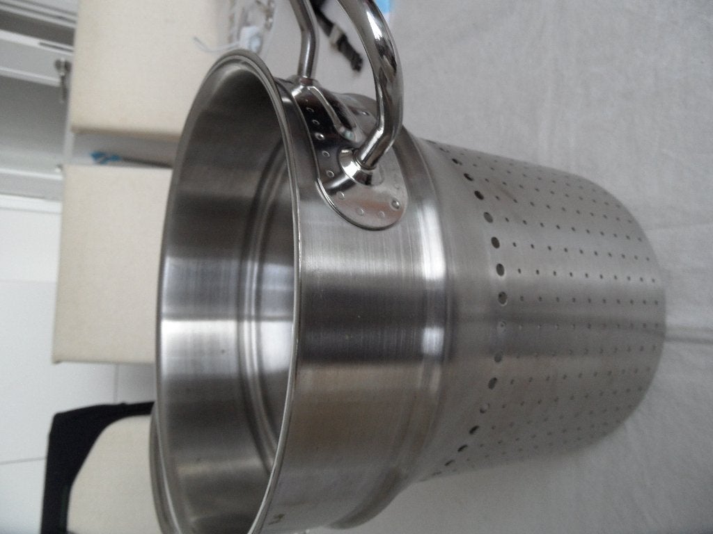 Fissler, Stoom inzet, Pasta pan zie foto's, Huis en Inrichting, Gebruikt, Overige typen, Geschikt voor inductie, Ophalen of Verzenden