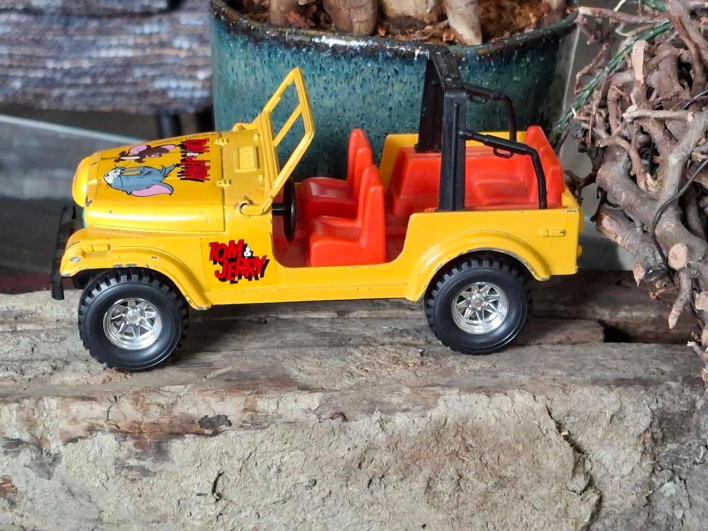 Tom & Jerry Jeep CJ-7 speelgoedauto Bburago, Ophalen of Verzenden, Gebruikt
