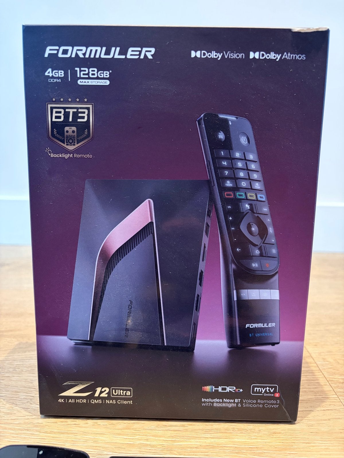 Formuler Z12 Ultra 4K Android TV Box met BT3 Afstandsbedieni, Audio, Tv en Foto, Ophalen of Verzenden, Zo goed als nieuw, HDMI