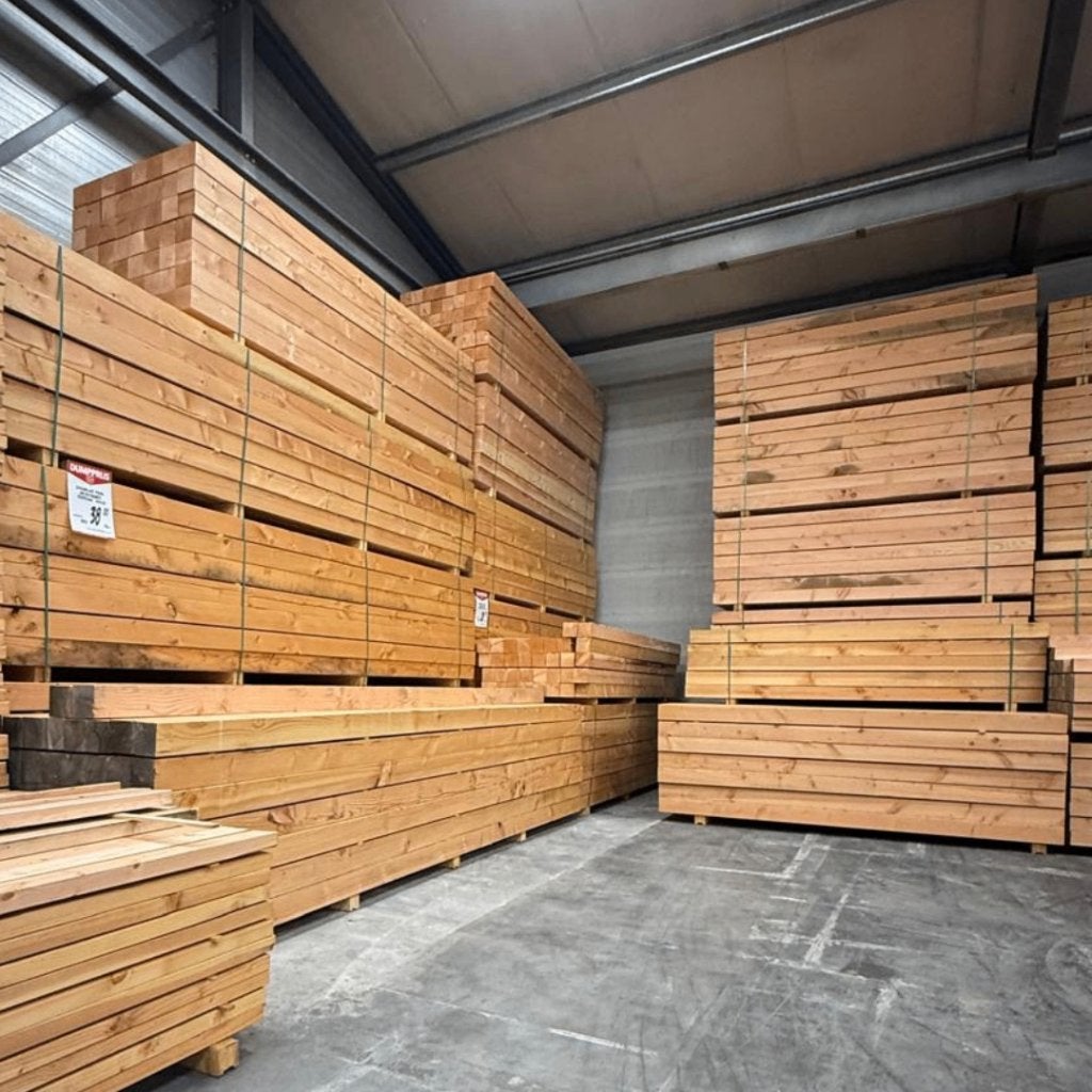 Douglas | palen | balken | regels | hout | paal | balk, Ophalen, Planken, Nieuw, Hardhout