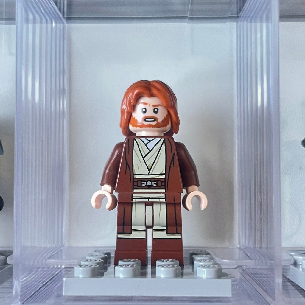 Lego Star Wars Obi-Wan Kenobi Center part Hair sw1220 75333, ., Lego, Nieuw, Ophalen of Verzenden