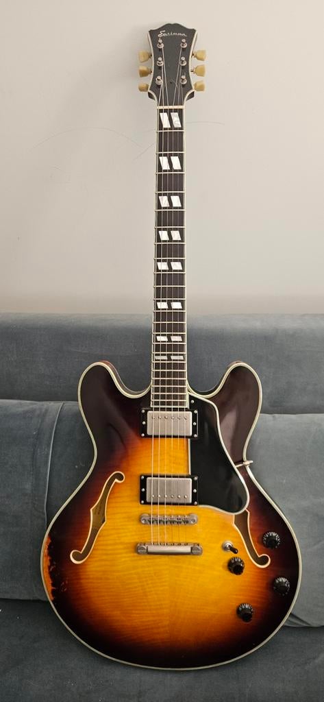 Eastman T59/v (2024), Ophalen, Zo goed als nieuw, Semi-solid body, Overige merken