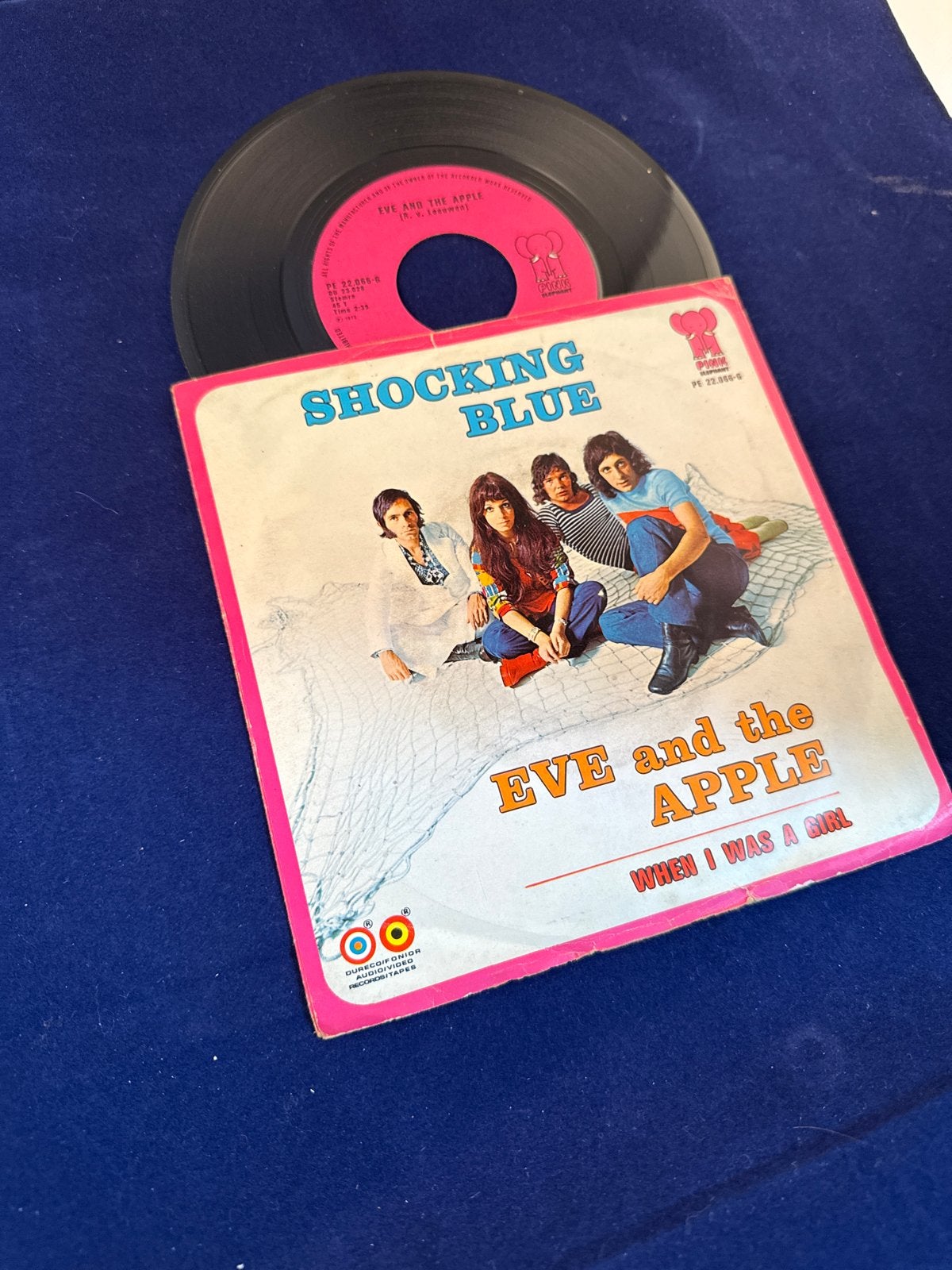 Shocking Blue - Eve and the Apple / When I Was a Girl (7 inc, Gebruikt, 7 inch, Pop, EP