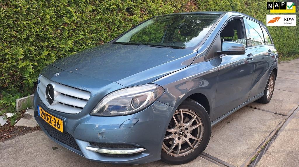 Mercedes-Benz B-klasse 200 Ambition, Gebruikt, Blauw, Bedrijf, Bi-Xenon koplampen