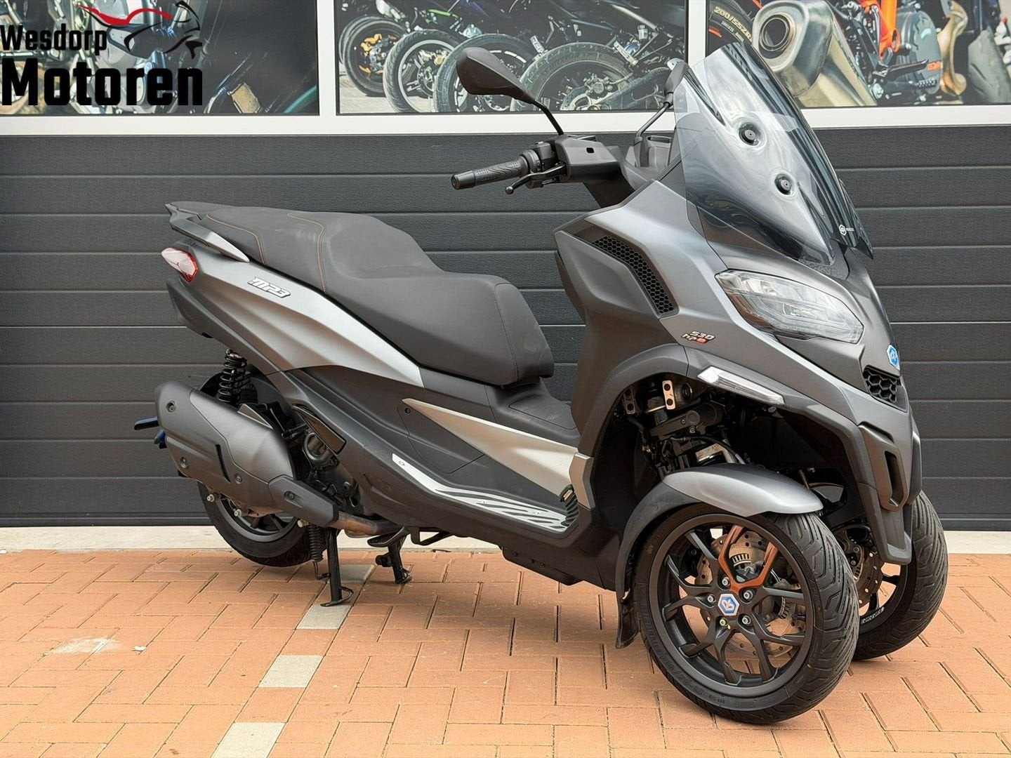 PIAGGIO MP3 530 HPE ADVANCE EXLUSIVE INCL GARANTIE B-RIJBEWI, Motoren, Scooter, 493 cc, Motorrijbewijs A, Onbekend