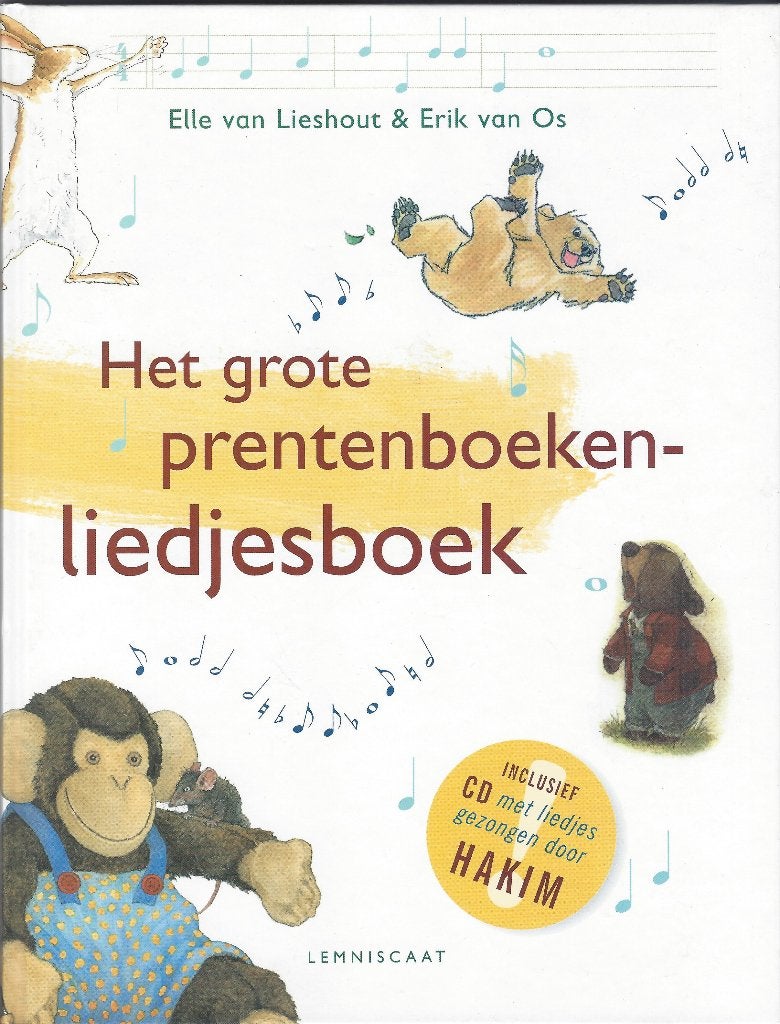 HET GROTE Prentenboeken-LIEDJESBOEK: E.v.Lieshout &E.v. Os, Fictie algemeen, Elle van Lieshout & Erik van Os, Ophalen of Verzenden