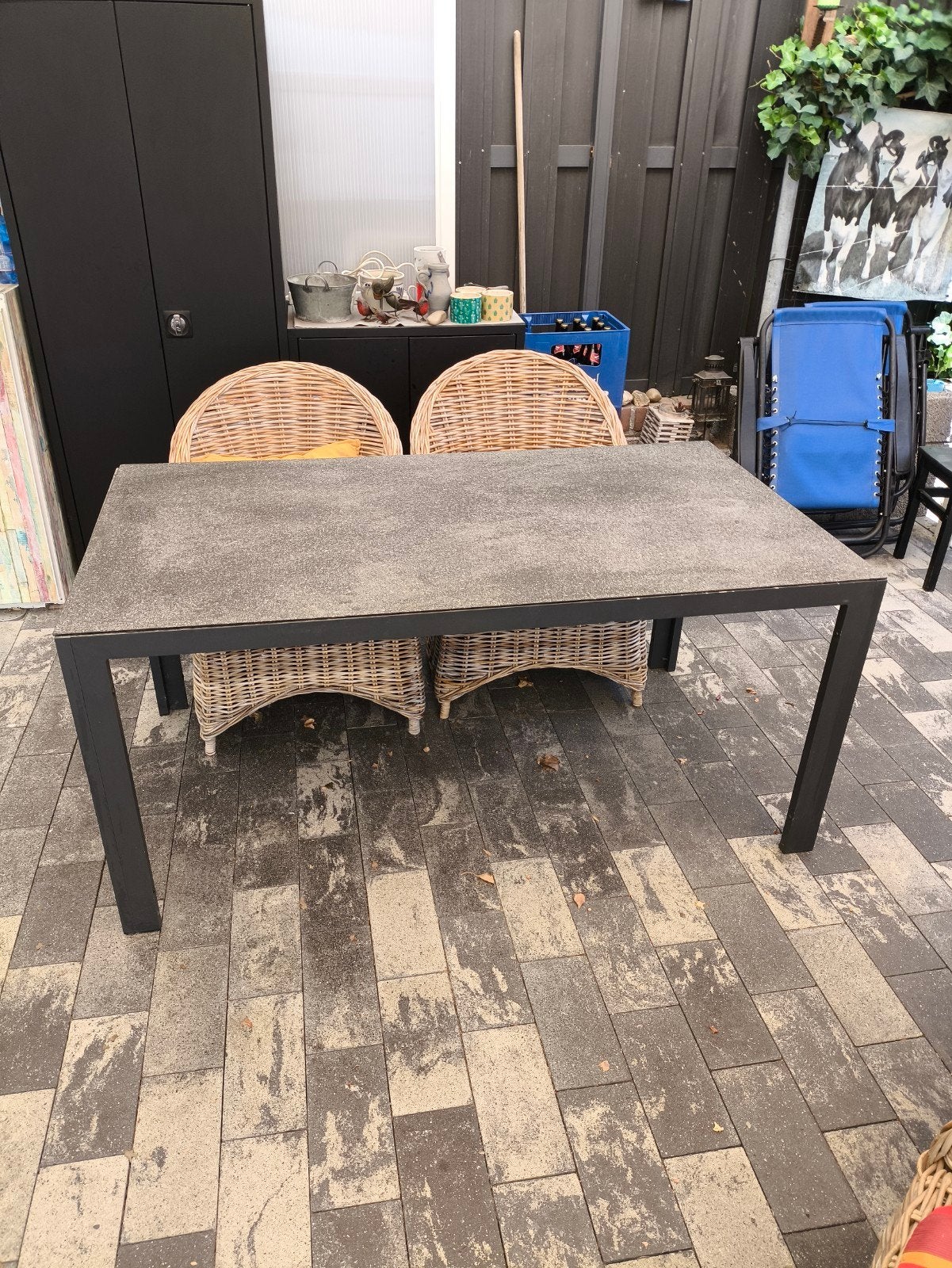 Tuintafel, Tuin en Terras, Tuintafels, Ophalen, Rechthoekig, Hout
