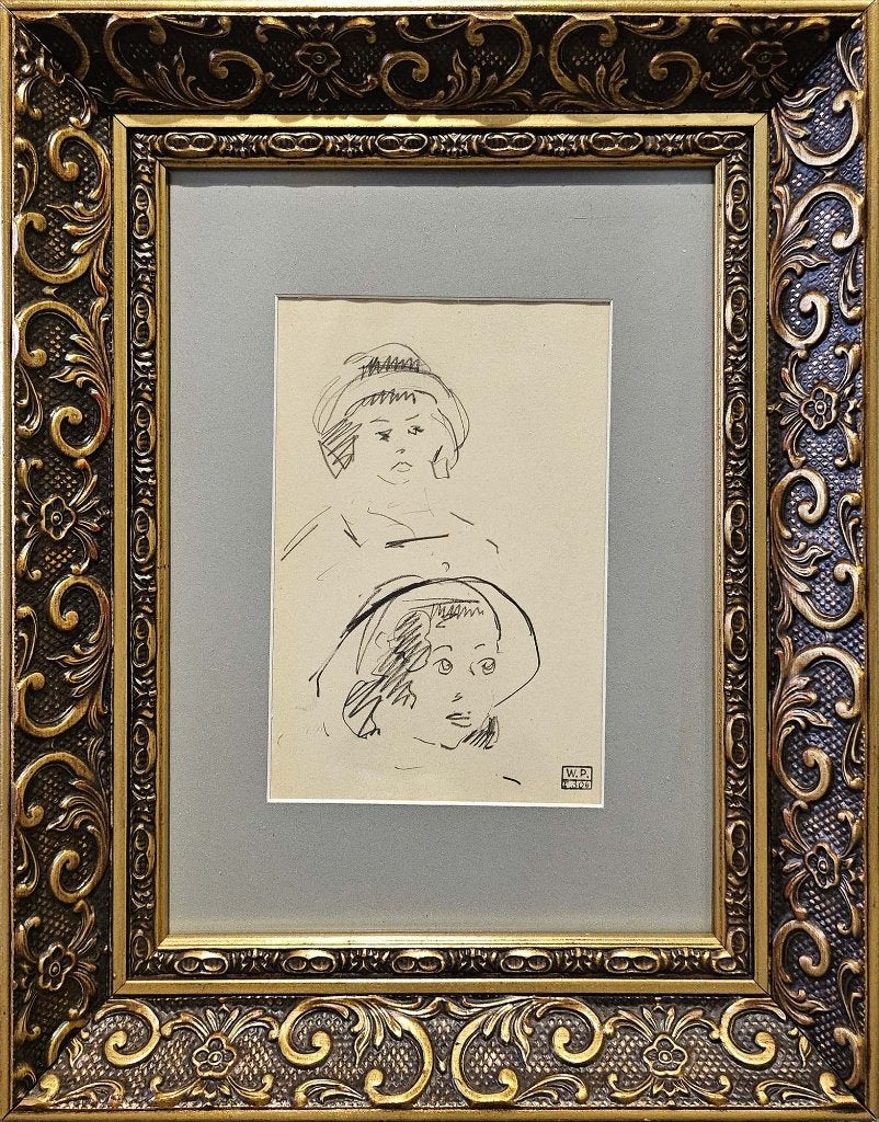 Willem Paerels, Antiek en Kunst, Kunst | Tekeningen en Foto's, Ophalen of Verzenden, Tekening, Overige technieken