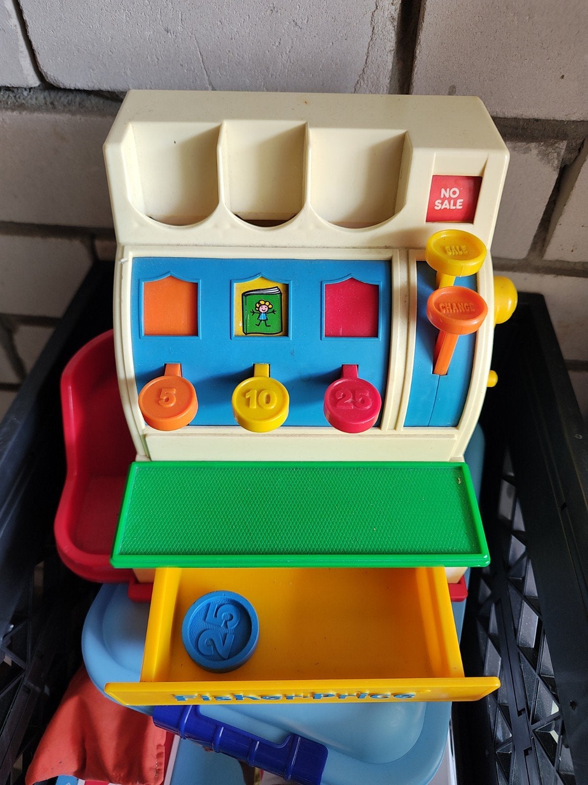 Fisher-Price Kassa Speelgoed - Vintage, Ophalen of Verzenden, Gebruikt, Overige typen, Met geluid