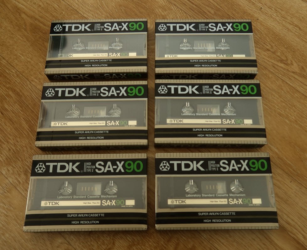 TDK SA-X90 10 Stuks, Cd's en Dvd's, Ophalen of Verzenden, Overige genres, 2 t/m 25 bandjes