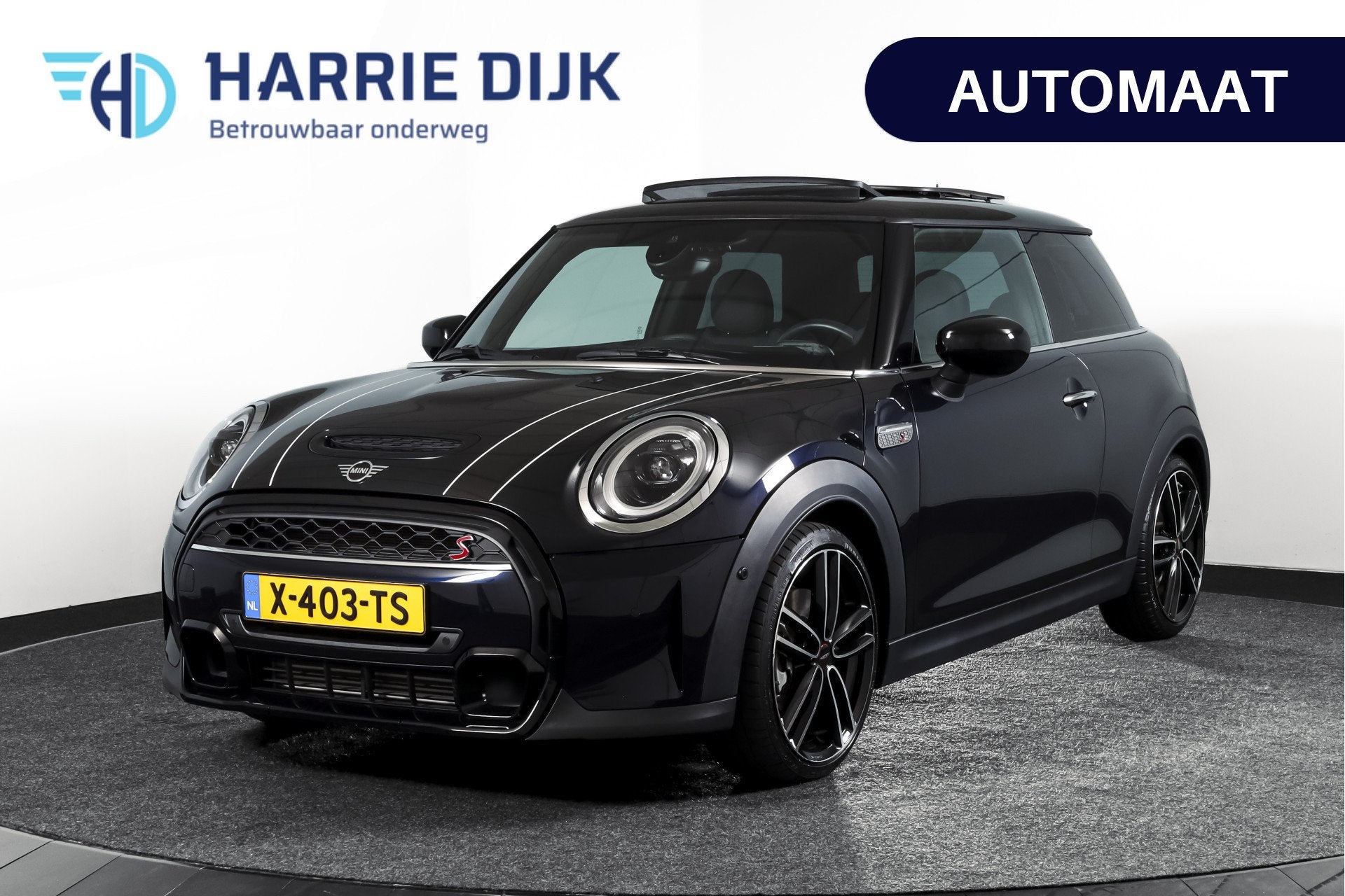 MINI 3-deurs 2.0 Cooper S | S/K-Panodak | Dig. Cockpit | Sto, Auto's, 1998 cc, Gebruikt, Euro 6, Leder