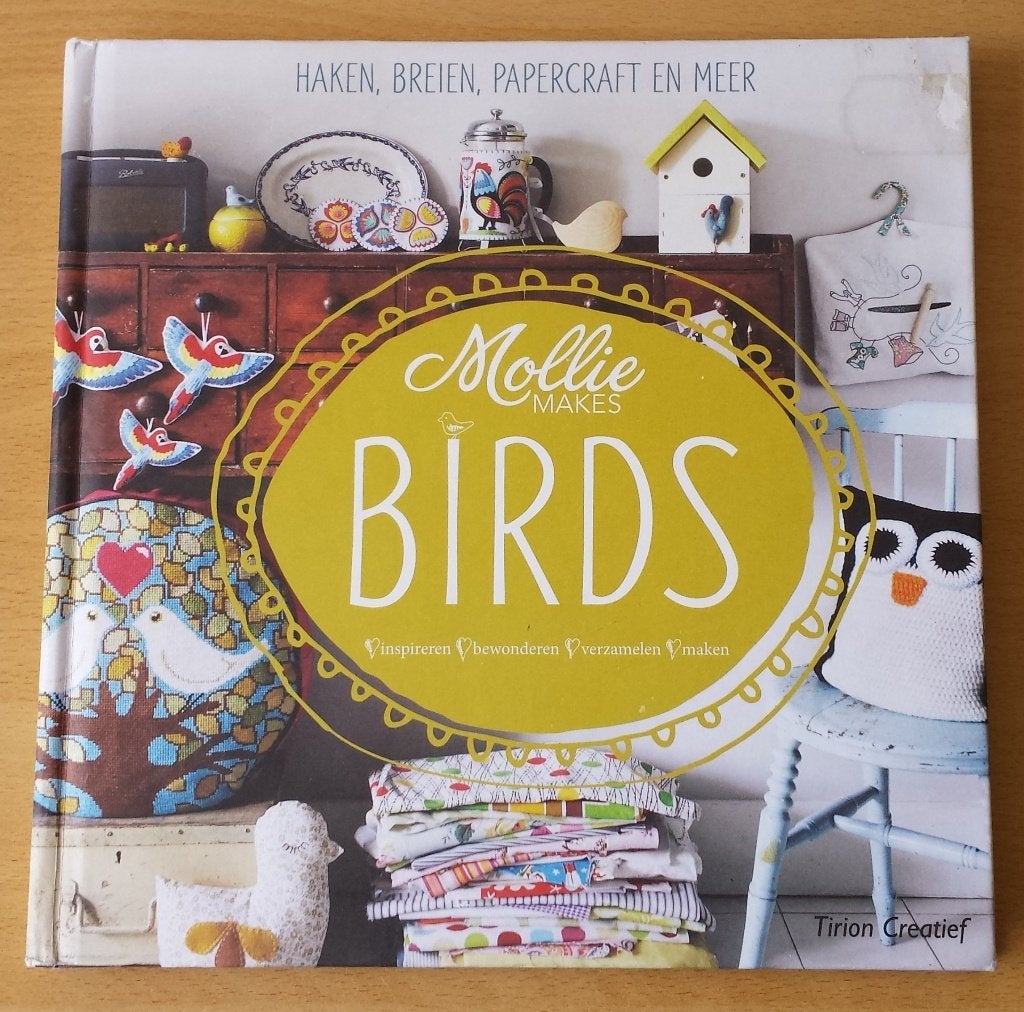 Mollie Makes Birds - Haken, Breien, Papercraft en meer -2013, Gebruikt, Mollie Makes, Breien of Haken, Ophalen of Verzenden