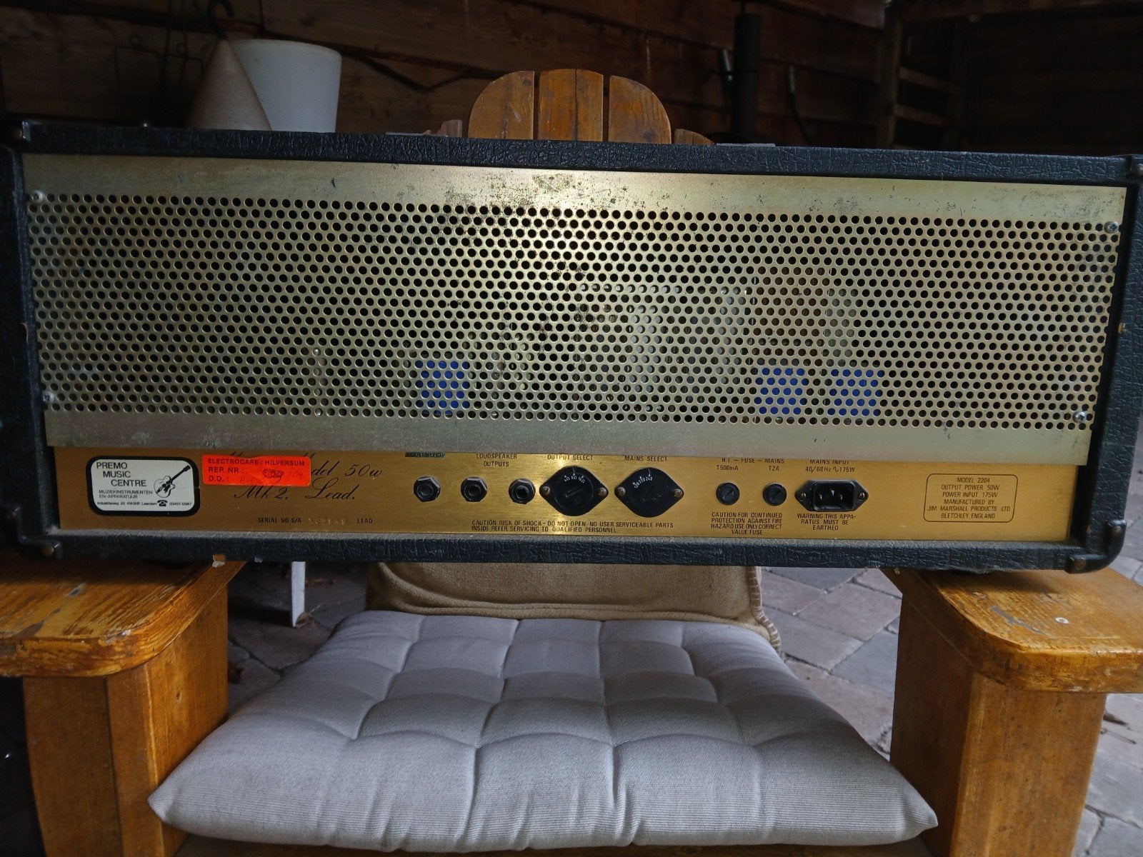 Marshall JCM800 2204 Dr. Tube 2-Channel Mod + 2x12" G12-65, Ophalen, Gebruikt, Gitaar, 50 tot 100 watt