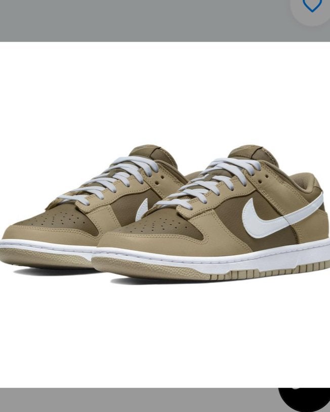 Nike Dunk Low Sneakers - Bruin/Wit 40.5, Kleding | Dames, Schoenen, Ophalen of Verzenden, Nieuw, Bruin