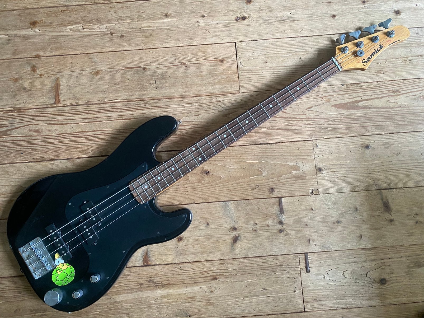Samick PJ basgitaar Korea, Muziek en Instrumenten, Snaarinstrumenten | Gitaren | Bas, Ophalen of Verzenden, Gebruikt