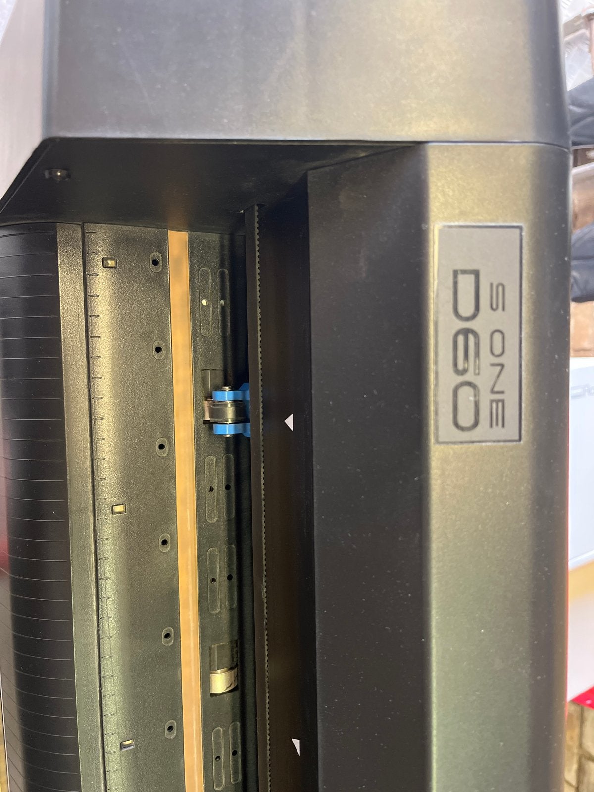 Summa S One D60 snijplotter, Ophalen