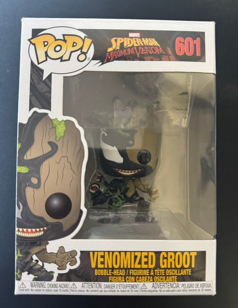 Funko Pop! Venomized Groot #601 – Marvel Maximum Venom, Ophalen of Verzenden, Nieuw