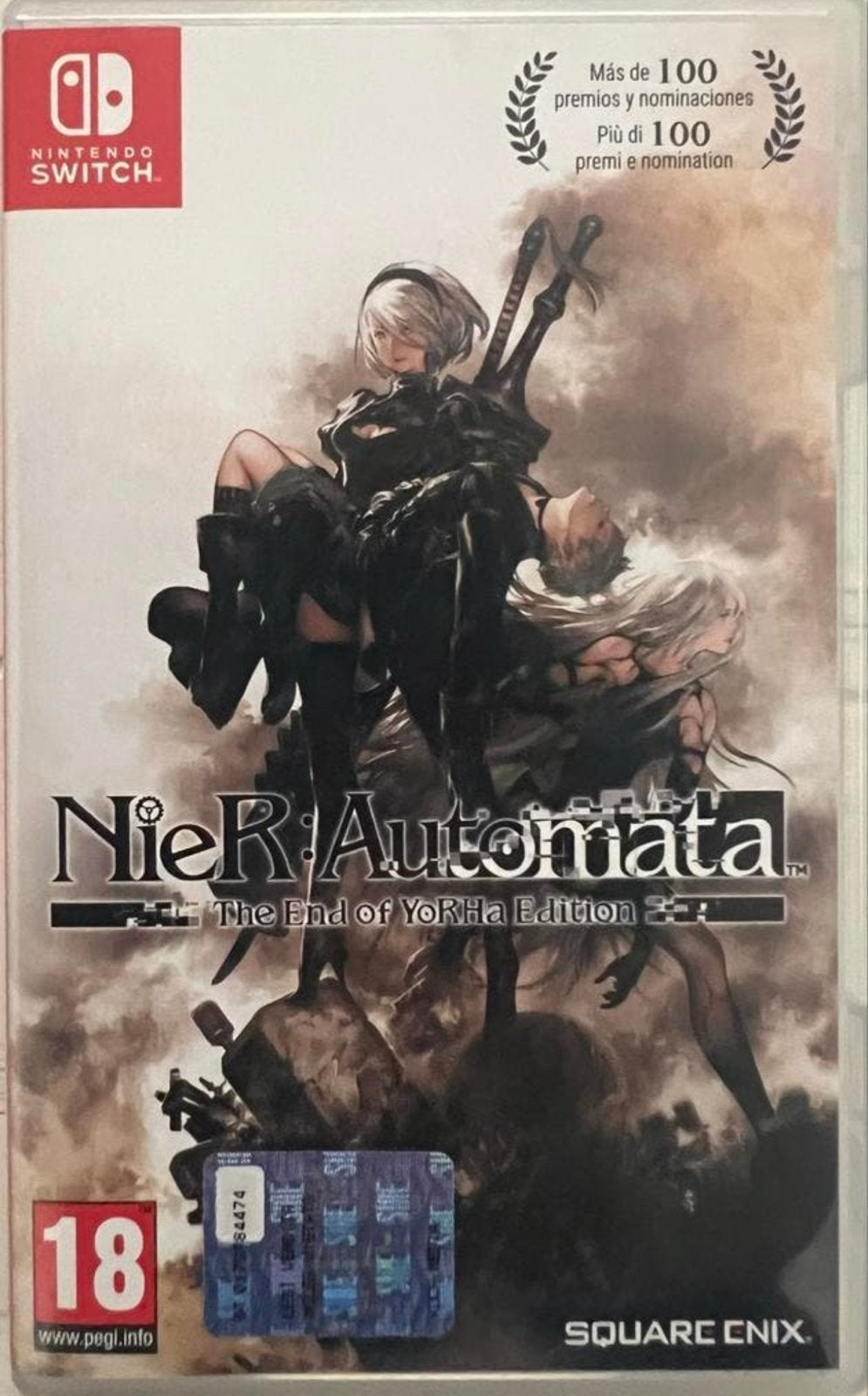 Nier Automata The End of YoRHa Edition Nintendo Switch, Ophalen of Verzenden, Zo goed als nieuw, Met 1 controller, Switch 2019 Upgrade
