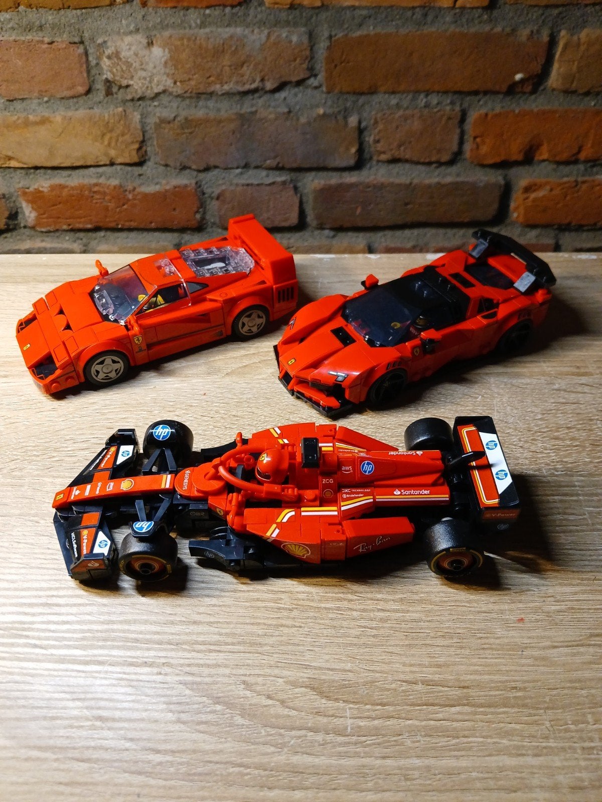3x lego ferrari sets, Ophalen of Verzenden, Zo goed als nieuw