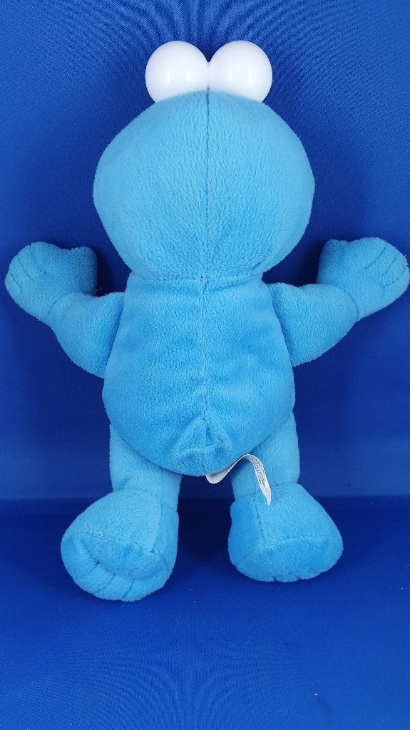 Koekiemonster, Sesamstraat. Fisher Price 2002. 28 cm. T4, Tweedehands verkoop, Tweedehands verkoop, Gebruikt, Overige typen