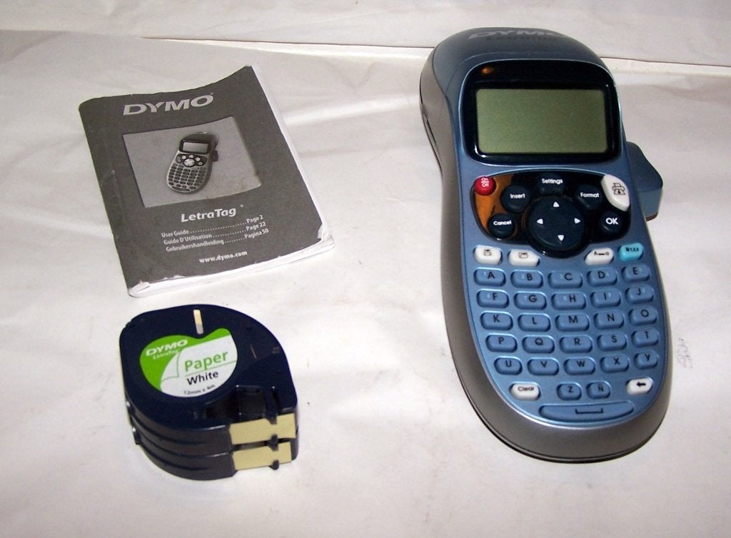 DYMO LetraTag LT-100H Labelprinter met 2 extra nieuwe rollen, Computers en Software, Labelprinters, DYMO, Qwerty, Ophalen of Verzenden