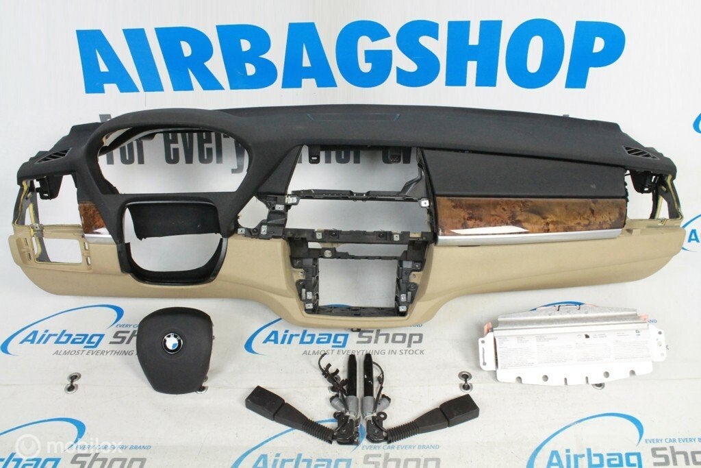 Airbag set - Dashboard beige BMW X5 E70 (2006-2014), Gebruikt, Ophalen of Verzenden