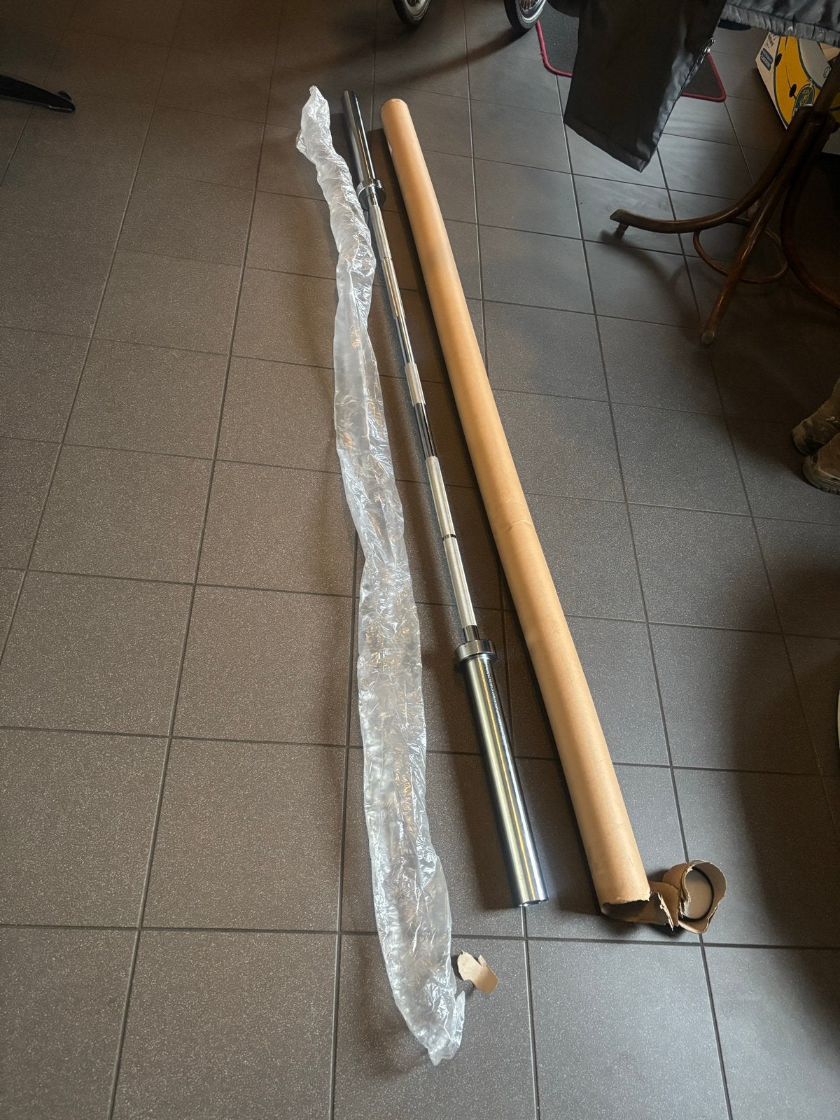 Nieuwe Starfit Olympische barbell - 20kg, Ophalen, Starfit, Starfit, Starfit