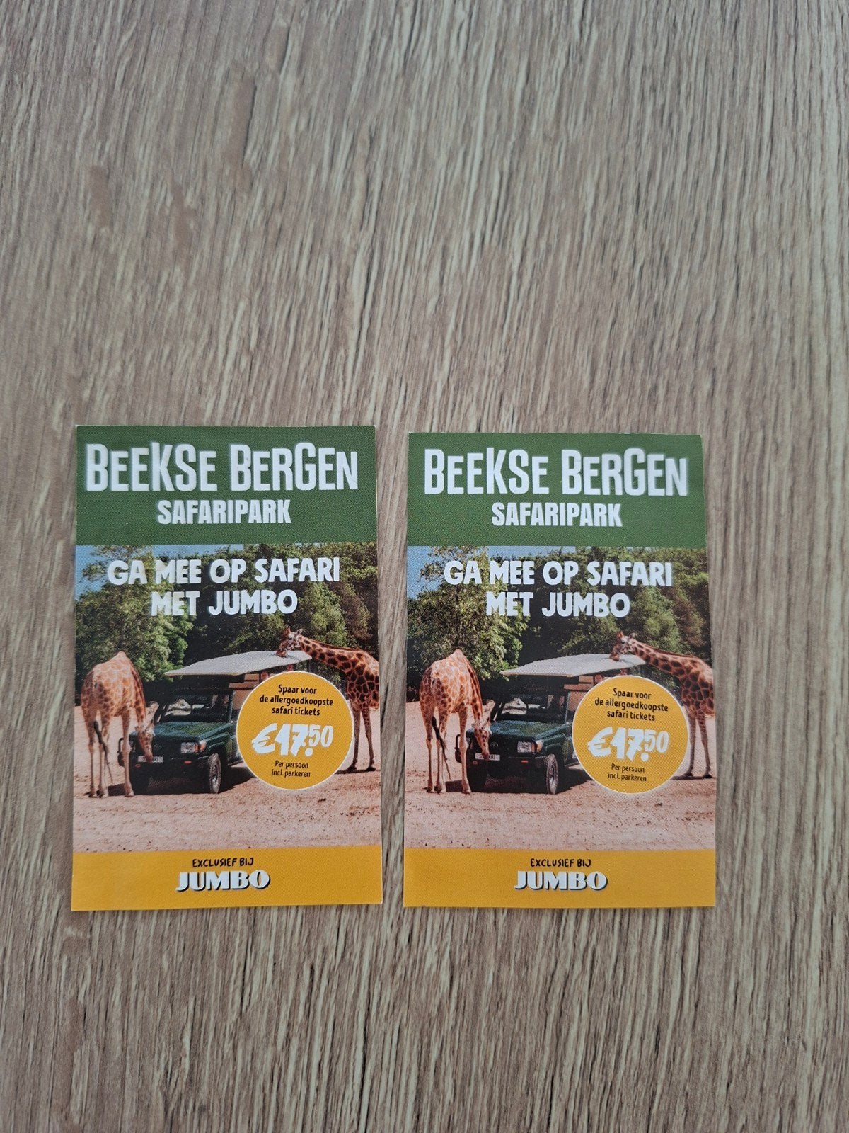 Tickets korting Beekse Bergen, Twee personen, Ticket of Toegangskaart