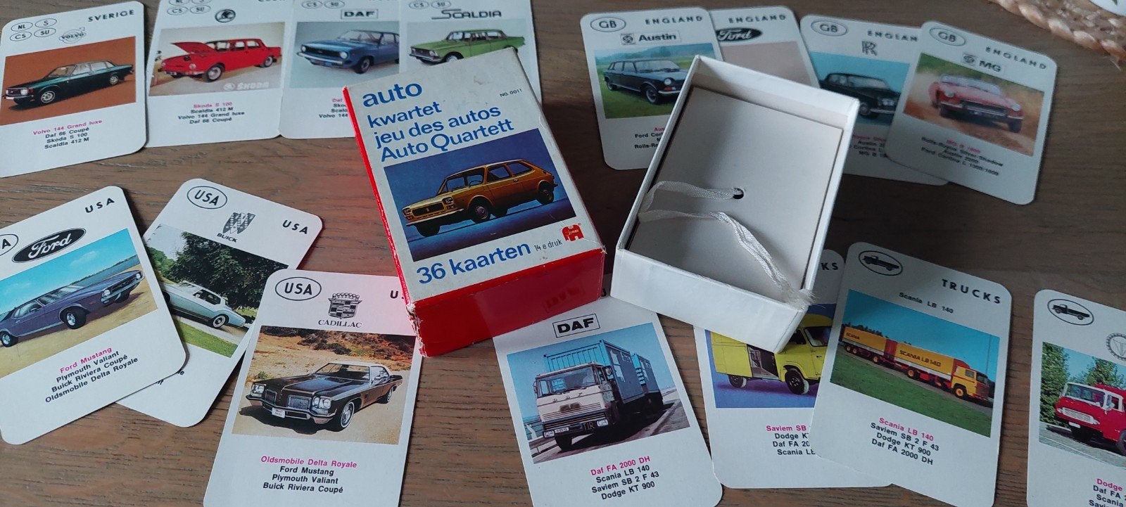 OUD AUTO KWARTET, Ophalen of Verzenden, Kwartet(ten)