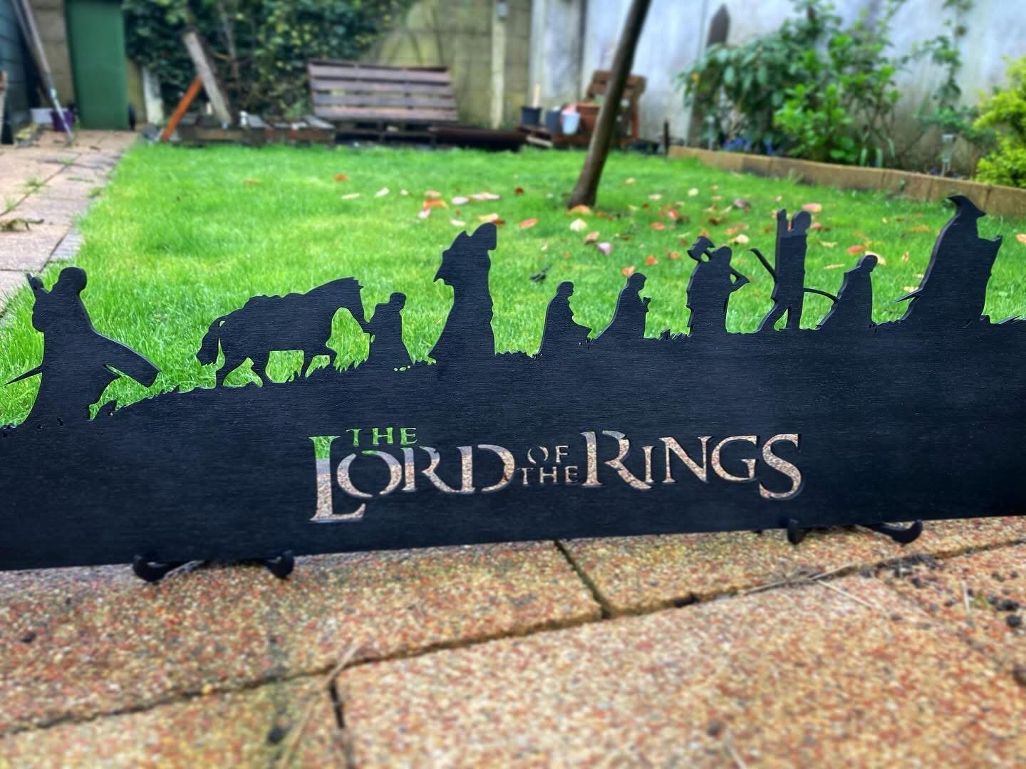 Lord of the Rings muurdecoratie 58x18cm, Verzamelen, Ophalen of Verzenden, Nieuw