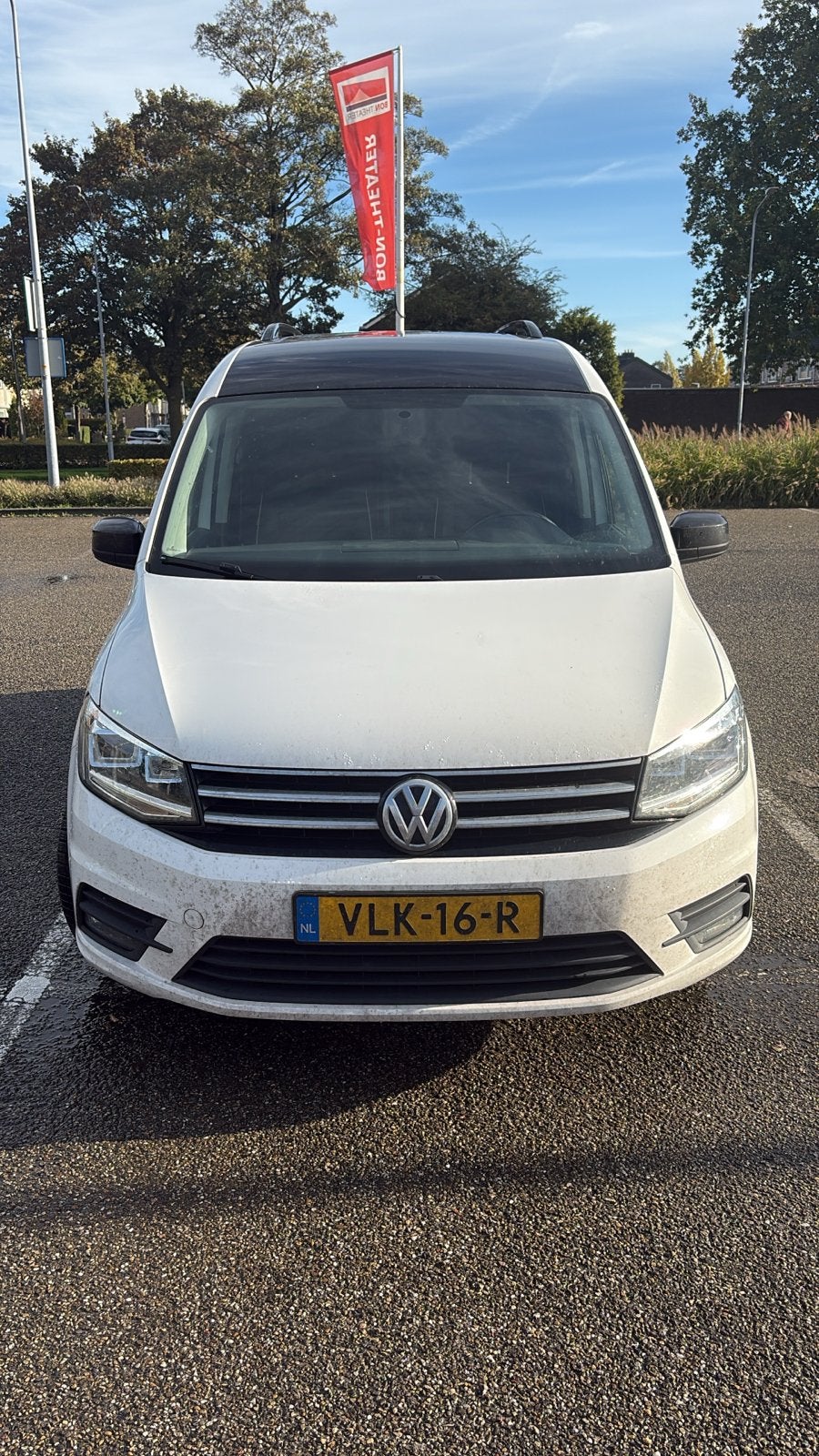 Volkswagen Caddy 2.0 D 110KW 2018 Wit, Auto's, Automaat, 4 cilinders, 700 kg, Volkswagen