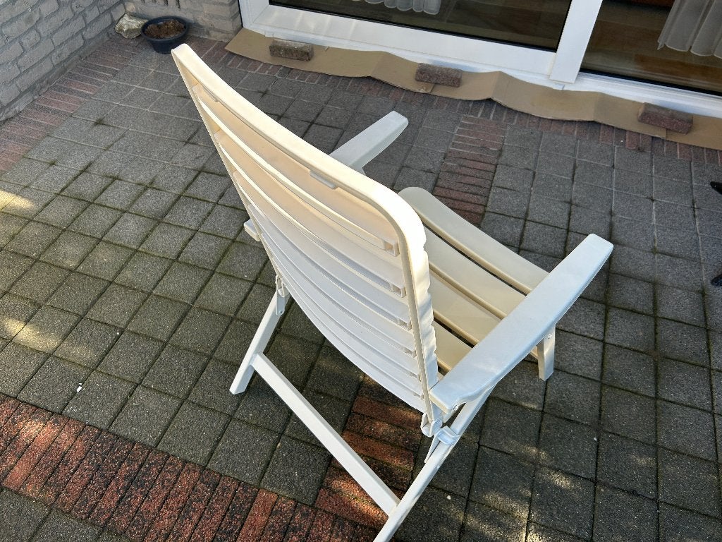 Kettler Tuinstoelen .Type Futura.Kunststof / aluminium 3108, Tuin en Terras, Ophalen, Gebruikt, Kunststof, Verstelbaar