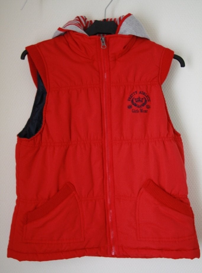 Bodywarmer met capuchon, Gebruikt, Meisje, Ophalen of Verzenden, Onbekend