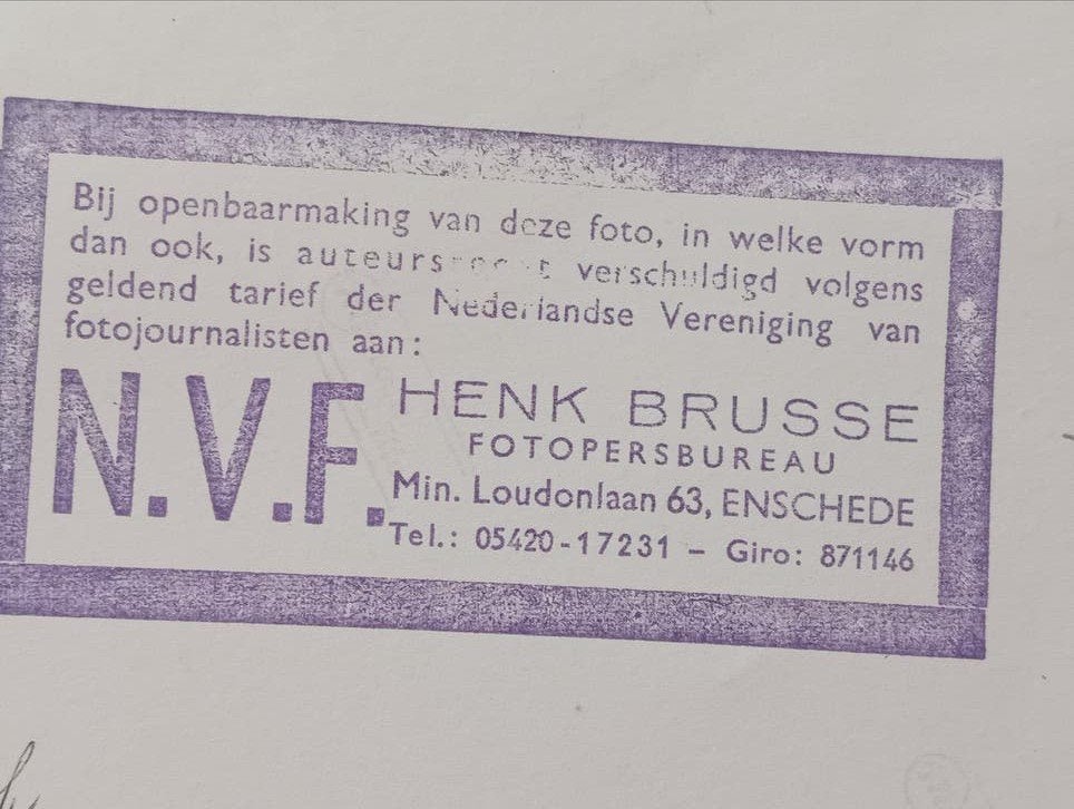 Fotograaf Henk Brusse Dirigent Jan Brussen jaren 70, Ophalen of Verzenden, 1960 tot 1980, Gebruikt, Overige onderwerpen