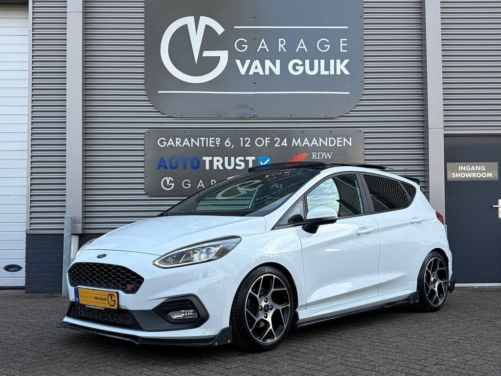 Ford Fiesta 1.5 EcoBoost ST-3 200PK MaxtonDesign,Panodak,Car, Voorwielaandrijving, Stof, 1188 kg, Wit
