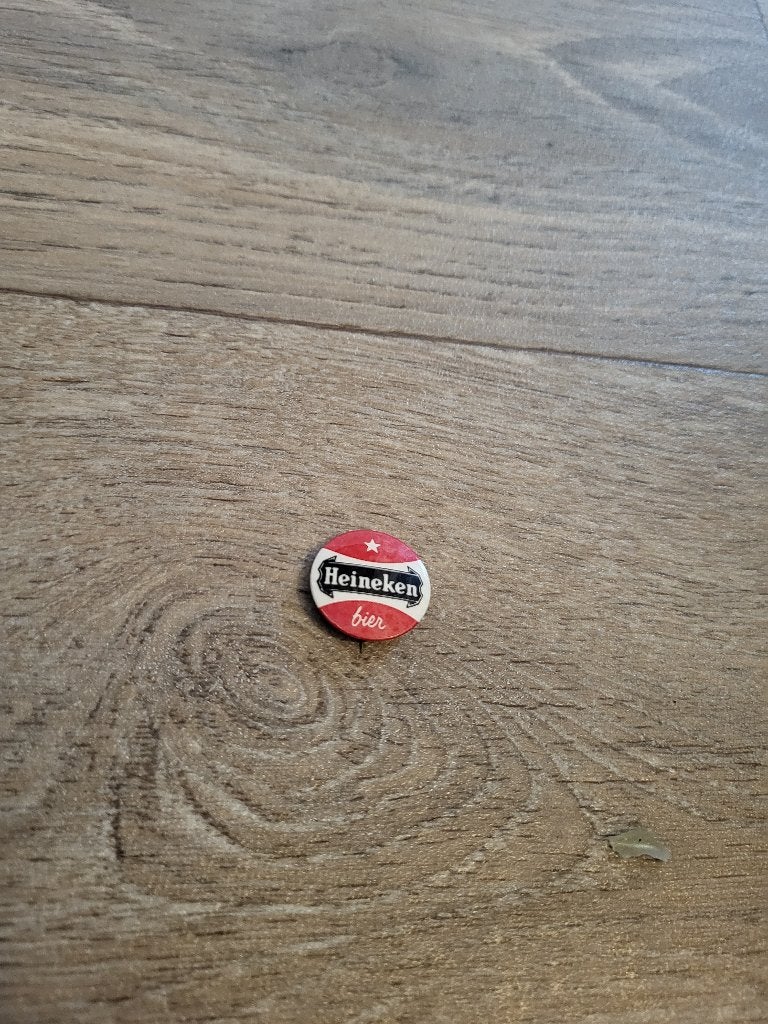 Button Heineken Bier Zoeterwoude Nederland, Ophalen of Verzenden, Zo goed als nieuw