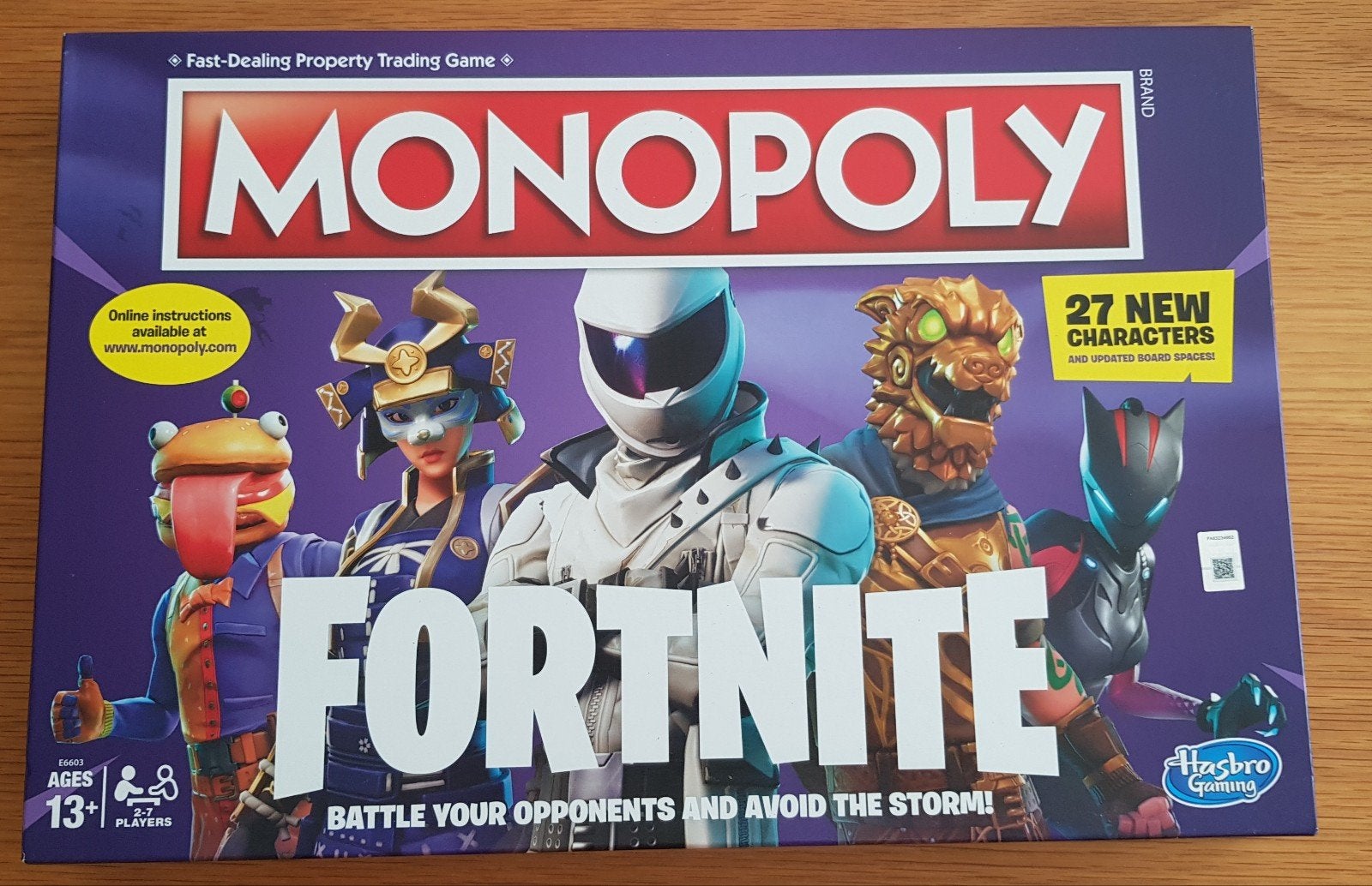 FORTNITE MONOPOLY, Hobby en Vrije tijd, Ophalen of Verzenden, Zo goed als nieuw