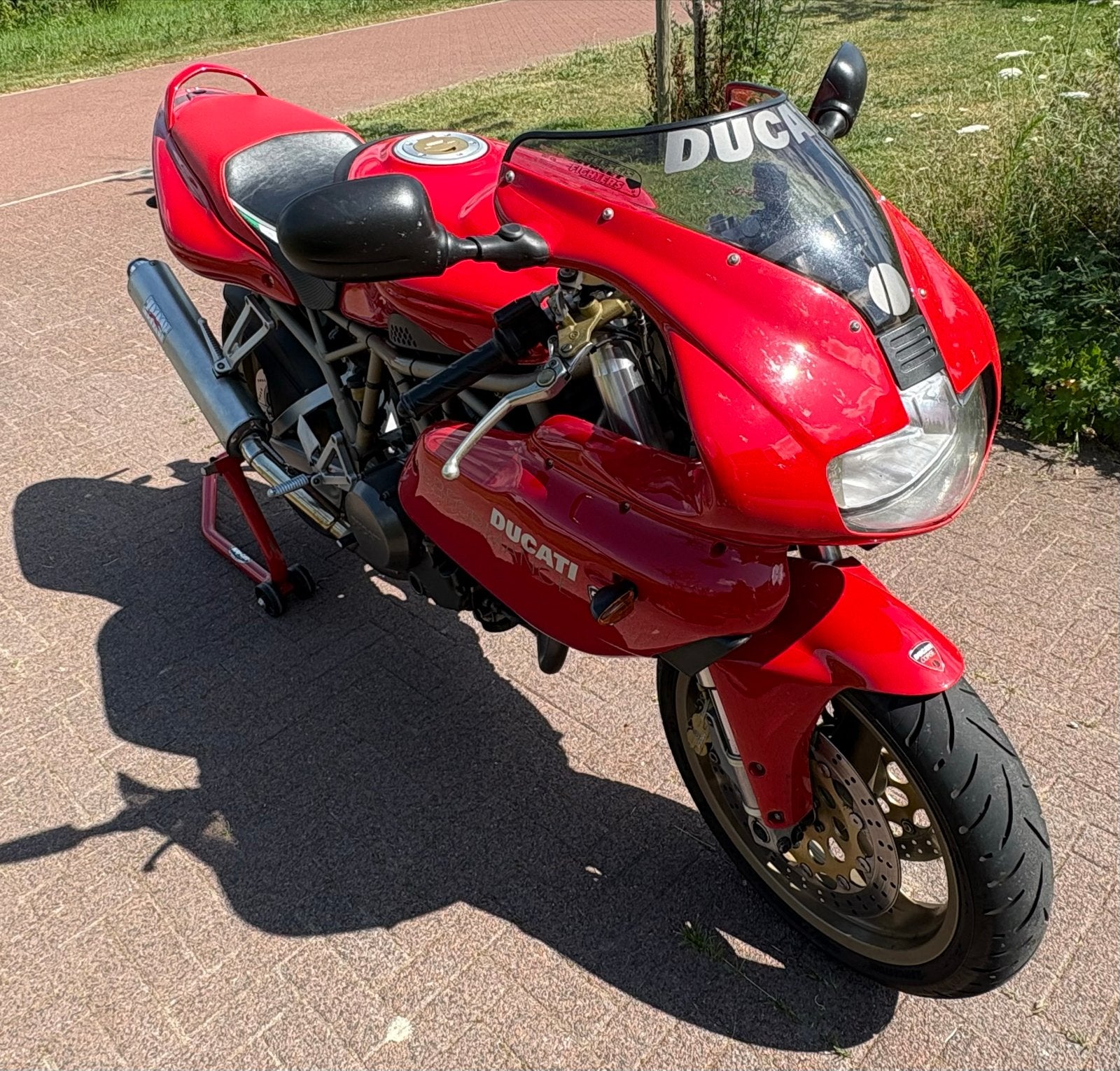 LAATSTE KANS VOOR HIJ NAAR DE HANDEL GAAT!! Ducati 750 SS ie, Motoren, Motoren | Ducati, Particulier, Super Sport, meer dan 35 kW