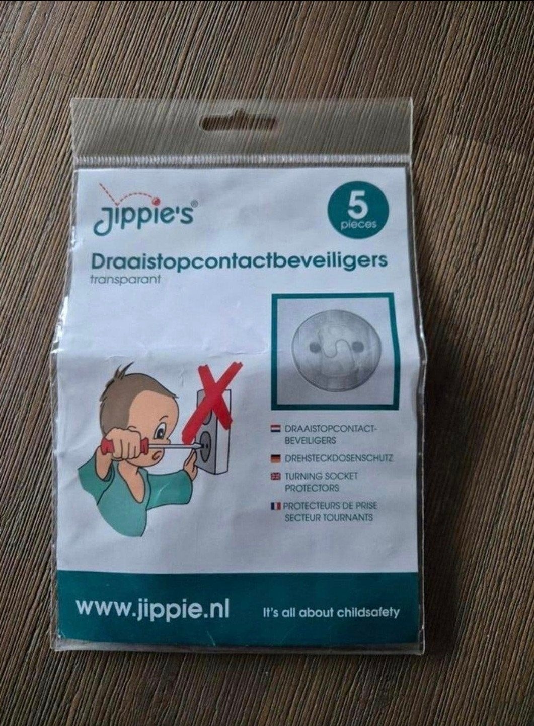 Jippie's stopcontactbeveiligers draaistopcontact beveiligers, Ophalen of Verzenden, Nieuw