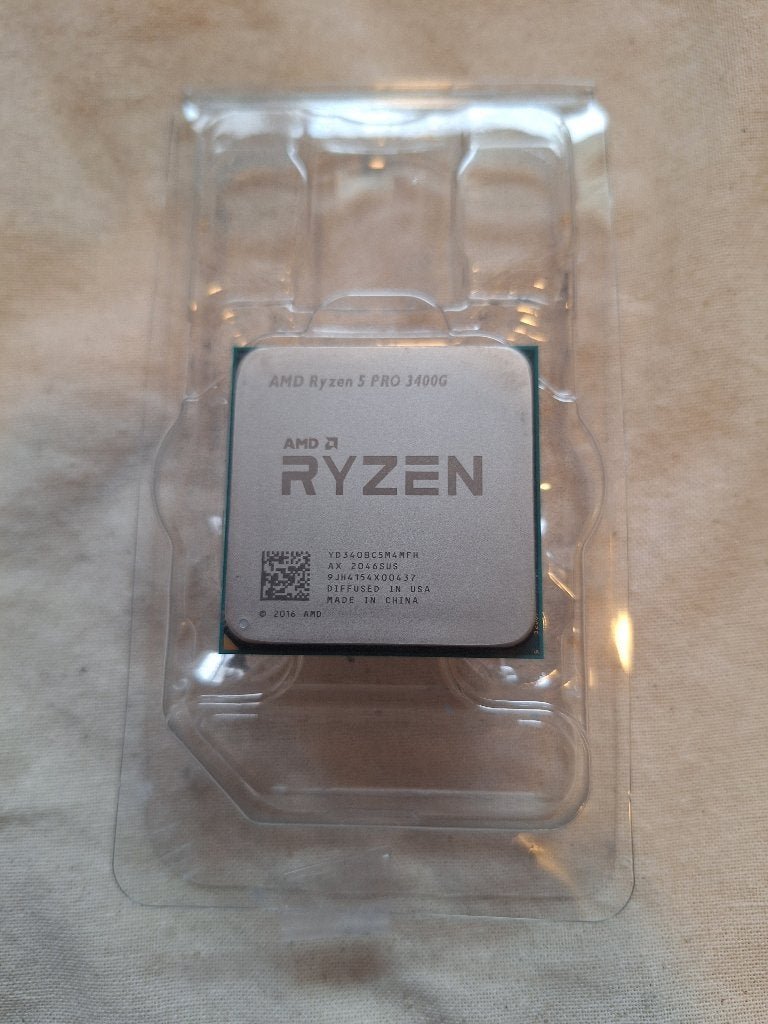 AMD Ryzen 5 PRO 3400G, Computers en Software, Ophalen, 4-core, AMD Ryzen 5, Zo goed als nieuw