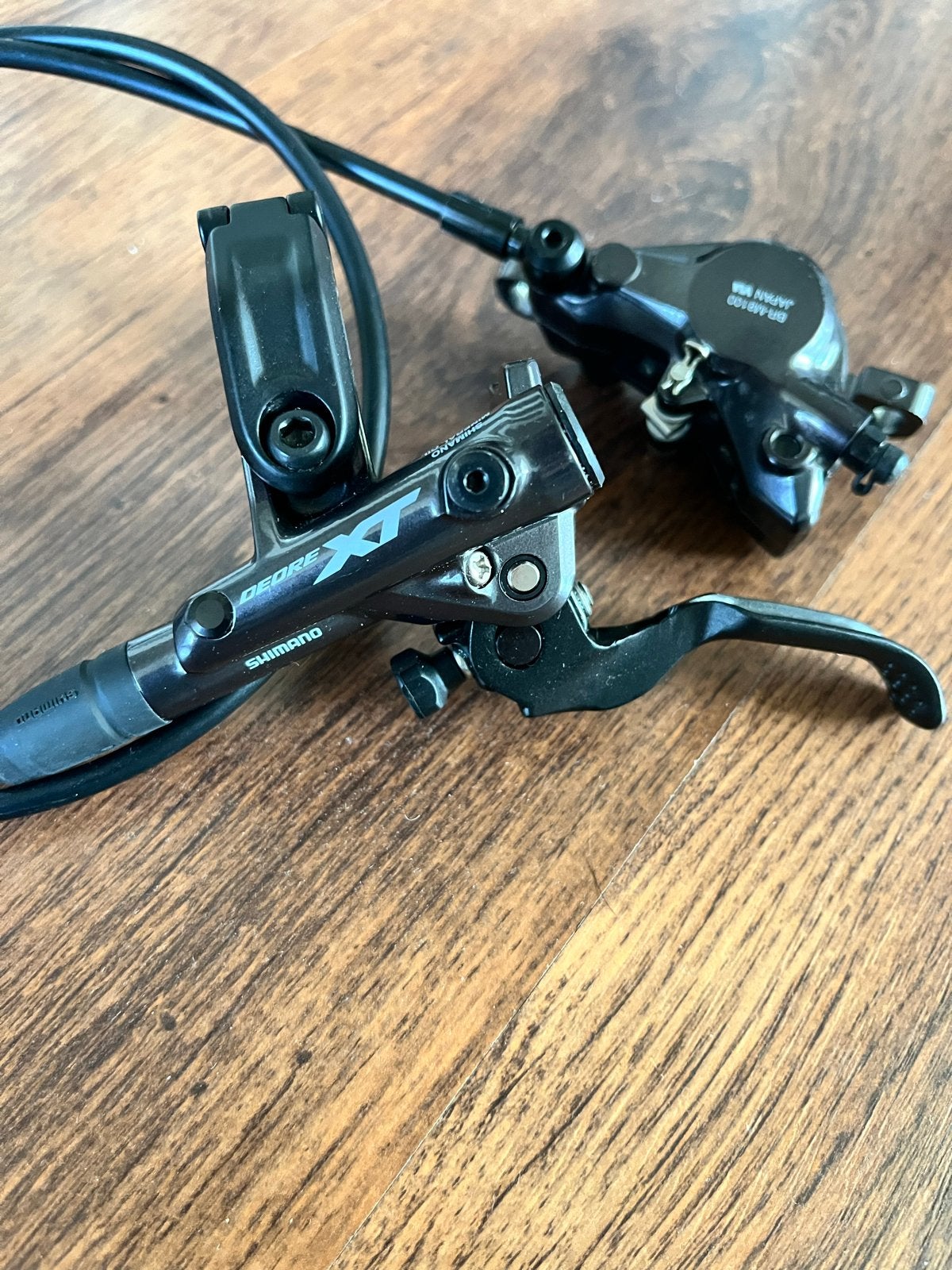 Shimano Deore XT BR-M8100 Hydraulische Schijfremmen Set, Fietsen en Brommers, Remmen, Ophalen of Verzenden, Zo goed als nieuw