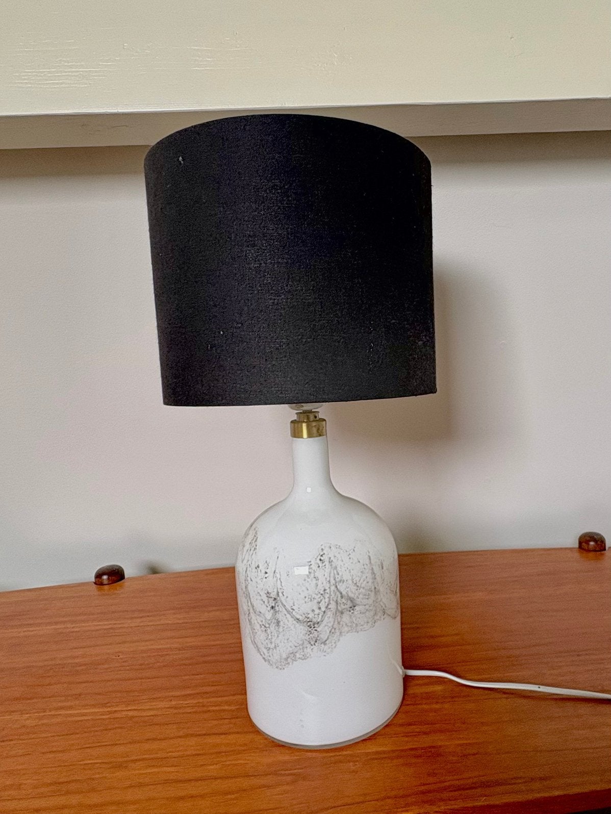 Grote vintage Holmegaard lamp van Michael Bang, Huis en Inrichting, Ophalen, Zo goed als nieuw, Vintage