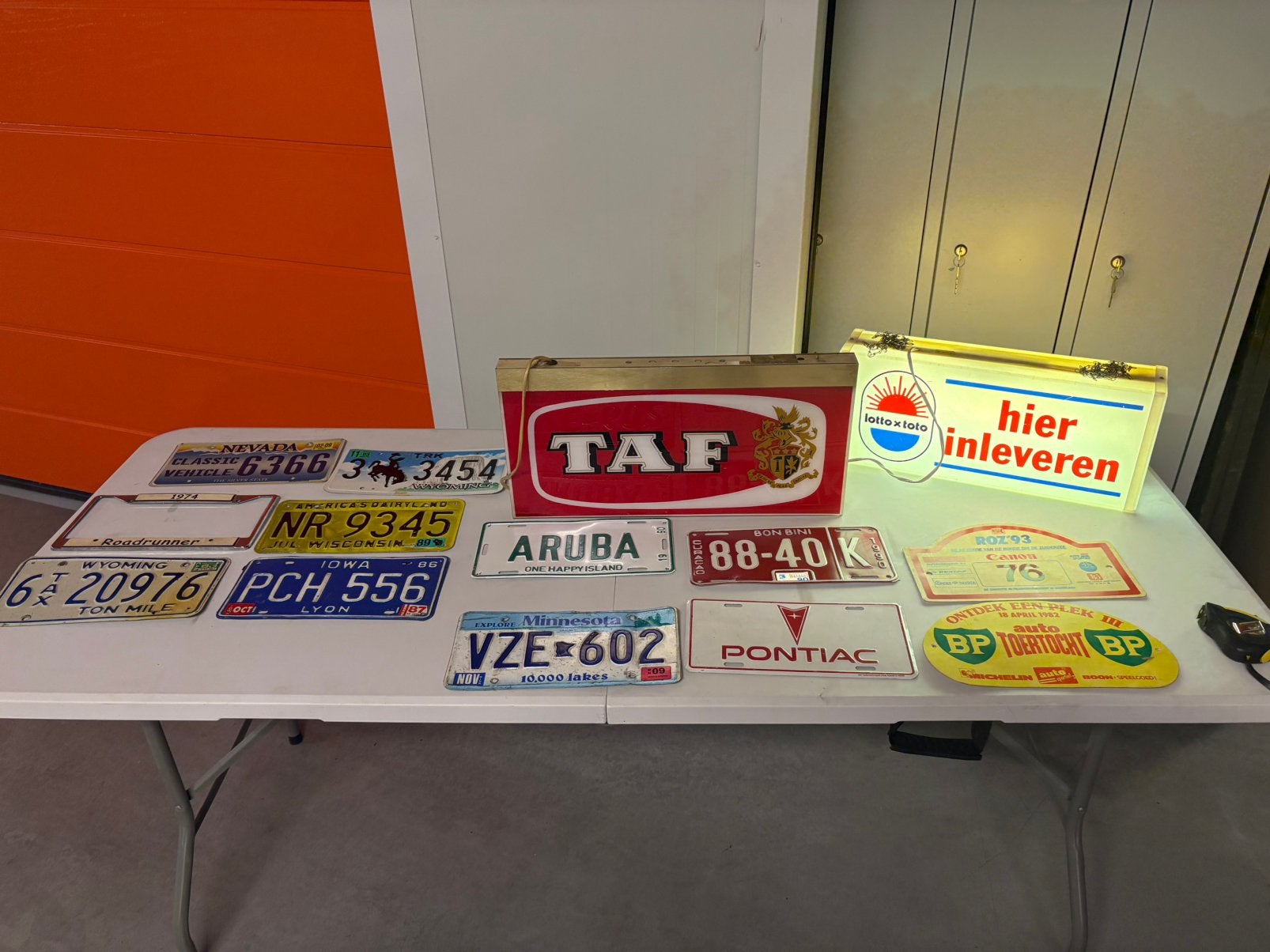 Diverse amerikaanse kentekenplaten, Ophalen of Verzenden, Gebruikt, Auto's