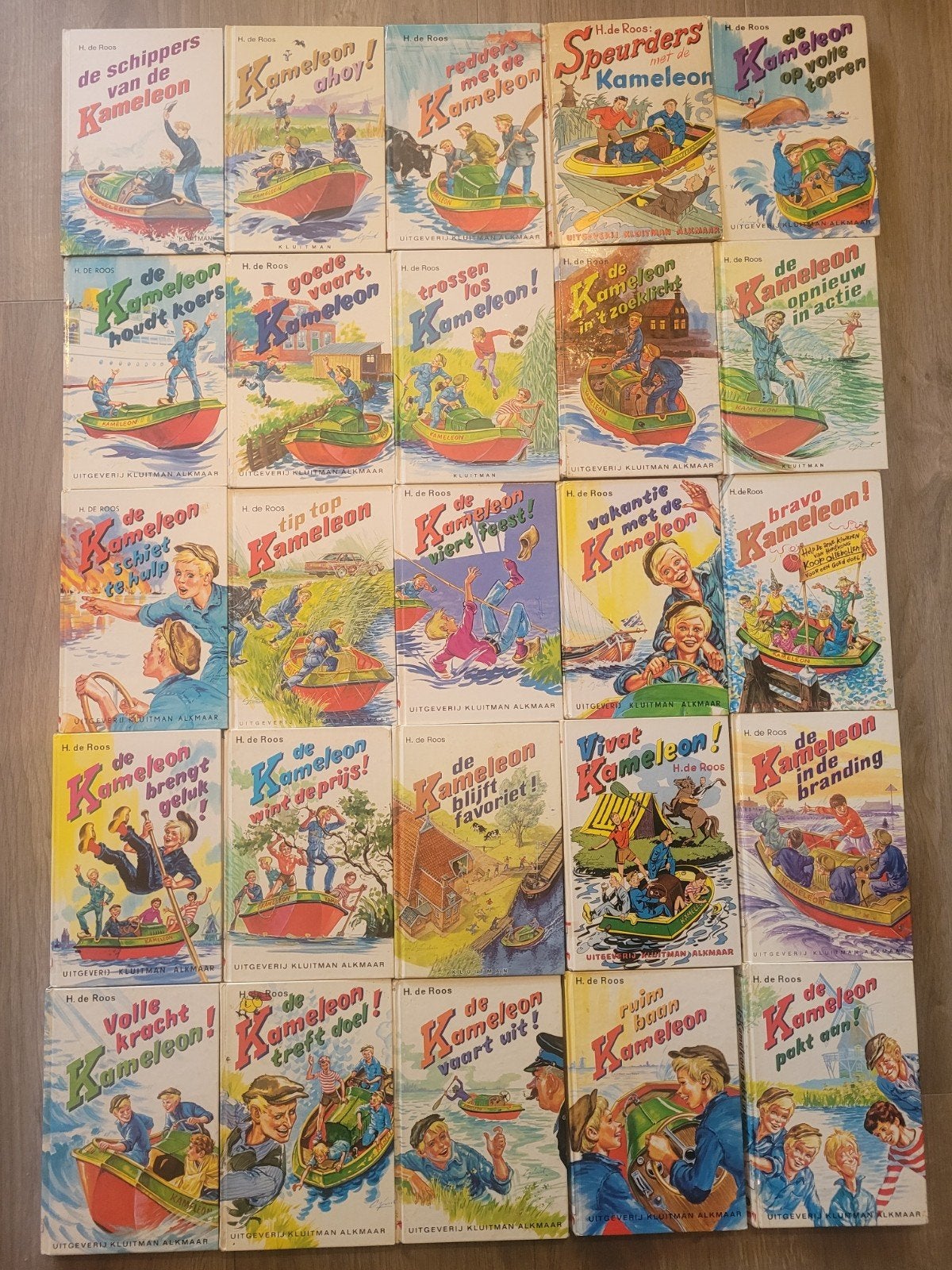 De Kameleon 64x., Ophalen, Gelezen, H. de Roos, Fictie algemeen