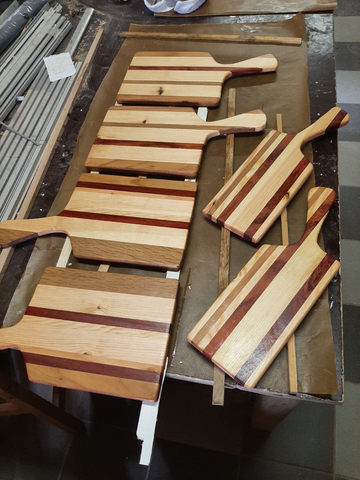 Unieke houten kaas-/borrelplanken, diverse formaten, Ophalen of Verzenden, Nieuw